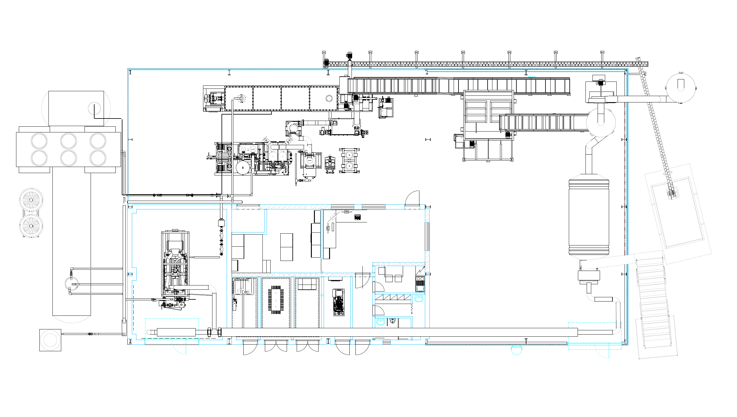 Distribución interior de la Planta de Meriólisis