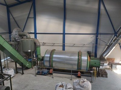 Secador de la maquina de meriólisis