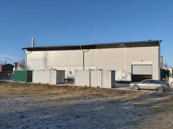 Exterior de la planta de meriólisis