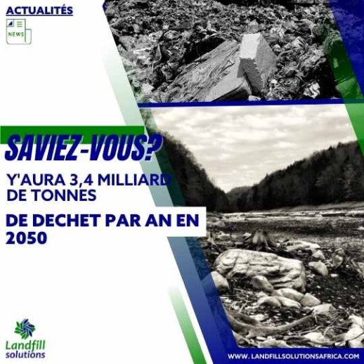 Le Saviez-Vous? Y’Aura 3,4 milliard de tonnes de dechet par an en 2050